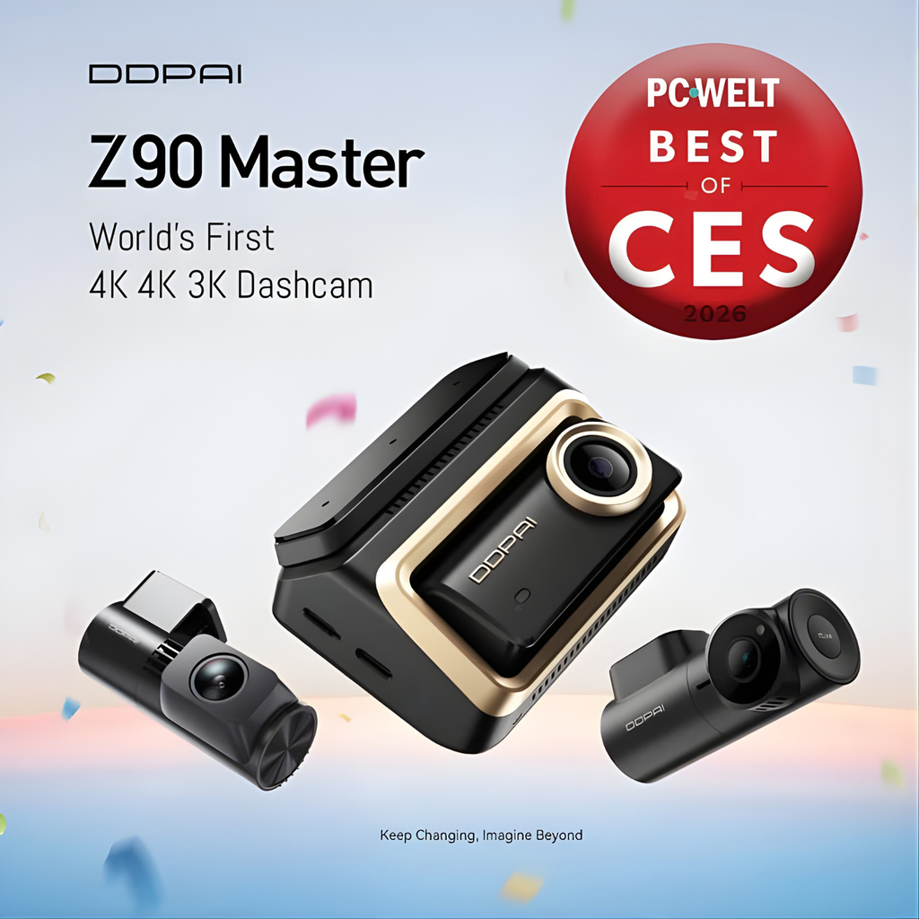 DDPAI Z90 Master Dual 2CH 4G — Surveillance Connectée Avant & Arrière