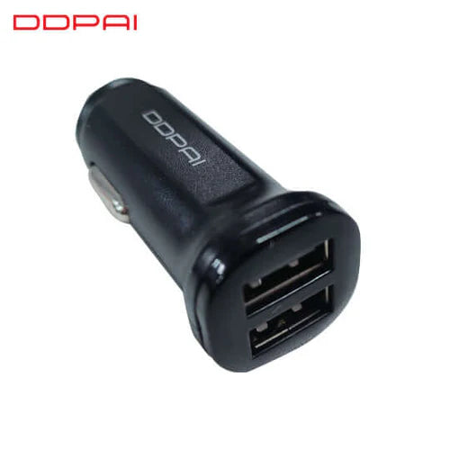 DDPAI Chargeur Voiture USB Allume-Cigare 2 Ports – Alimentation Stable pour Caméra