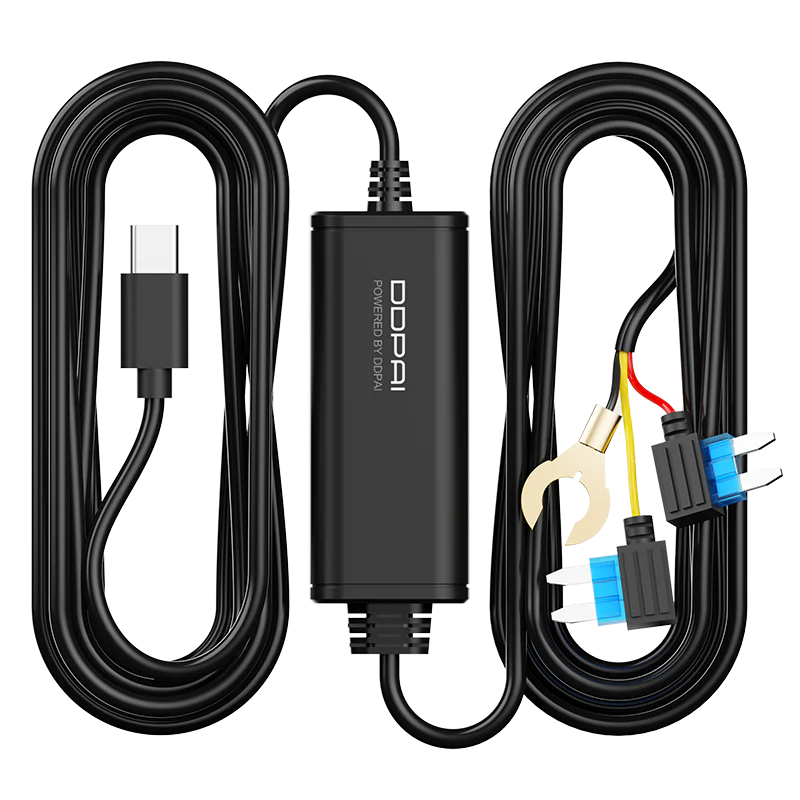 Pack N2 Dual (2K+1080p) - Caméra de Voiture + Carte Mémoire 64 + Hardware Kit